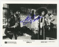 4t637 THERESA RANDLE signed 8x10 still 1996 great c/u with Leonard Thomas in Spike Lee's Girl 6!