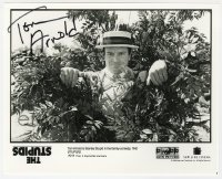 4t640 TOM ARNOLD signed 8x10 still 1996 great close up as Stanley hiding in bush from The Stupids!