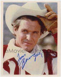 4t982 TOM BERENGER signed color 8x10 REPRO still 1980s cowboy portrait from Rustlers' Rhapsody!