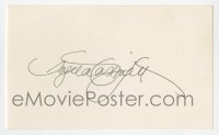 4t292 ANGELA CARTWRIGHT signed 3x5 index card 1980s it can be framed with included repro still!