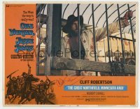 4t095 GREAT NORTHFIELD MINNESOTA RAID signed LC #8 1972 by Cliff Robertson, who's close up in cage!