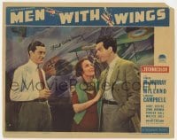 4t104 MEN WITH WINGS signed LC 1938 by Fred MacMurray, who's with Louise Campbell & Ray Milland!