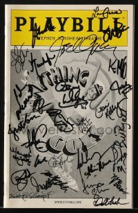 4t241 ANYTHING GOES signed playbill 2011 by Joel Grey, Sutton Foster & TWENTY EIGHT others!