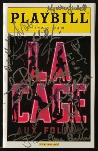 4t263 LA CAGE AUX FOLLES signed playbill 2010 by Kelsey Grammer & SIXTEEN other cast members!