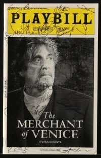 4t275 MERCHANT OF VENICE signed playbill 2010 by NINETEEN of the cast members!