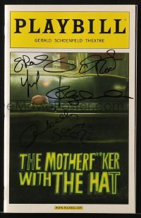 4t277 MOTHERF*CKER WITH THE HAT signed playbill 2011 by Chris Rock, Annabella Sciorra & THREE more!