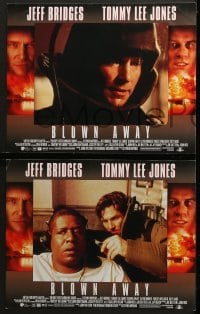 4w079 BLOWN AWAY 8 LCs 1994 Jeff Bridges, Tommy Lee Jones, Lloyd Bridges, Forest Whitaker!