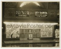 4x004 20,000 YEARS IN SING SING 7.75x9.75 still 1932 incredible theater front with huge poster!