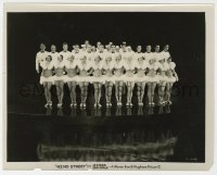 4x144 42nd STREET 8x10 still 1933 musical production with near naked girls & guys in tuxedos, rare!