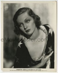 4x153 ADRIENNE AMES 8x10.25 still 1933 the sexy actress in low cut dress with embroidered stars!