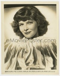 4x232 BREAK OF HEARTS 8x10.25 still 1935 head & shoulders smiling portrait of Katharine Hepburn!