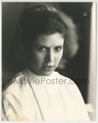 4x259 CARRIE FISHER 8x10 photo 1970s unpublished head & shoulders portrait from her archive!