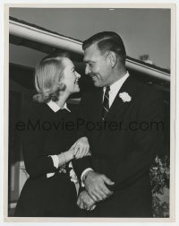 4x279 CLARK GABLE 8x10.25 still 1949 surprise wedding to Lady Ashley, Douglas Fairbanks' widow!