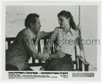 4x281 COCKFIGHTER 8x10 still 1974 close up of Warren Oates & Millie Perkins on porch swing!