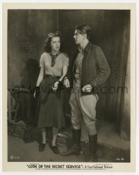 4x282 CODE OF THE SECRET SERVICE 8x10.25 still 1939 Rosella Towne by super young Ronald Reagan!