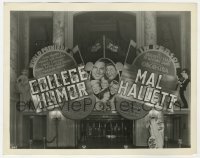 4x014 COLLEGE HUMOR/MAL HALLETT 8x10.25 still 1933 world premiere of the movie & live music too!