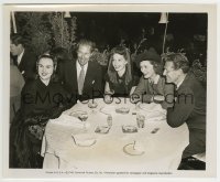 4x308 DEANNA DURBIN/REX HARRISON 8.25x10 still 1950s w/Lilli Palmer, Phyllis Calvert & Murray-Hill!