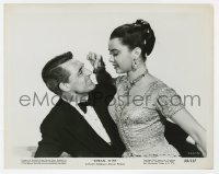 4x332 DREAM WIFE 8x10.25 still 1953 c/u of sexy Betta St. John feeding grapes to Cary Grant!