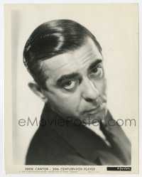 4x336 EDDIE CANTOR 8x10 still 1937 great head & shoulders portrait at 20th Century-Fox!