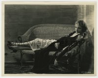 4x346 ELISSA LANDI 8x10 still 1930s full-length relaxing on couch with cigarette in her hand!