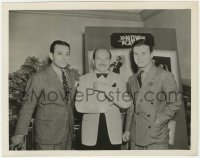 4x397 GEORGE RAFT/XAVIER CUGAT 8x10.25 music still 1940s with Tom Brown in theater lobby!