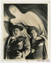 4x400 GHOST CATCHERS 8x10 still 1944 wonderful image of Olsen & Johnson being choked by ghost!