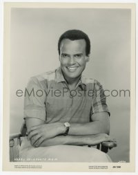 4x441 HARRY BELAFONTE 8x10.25 still 1959 smiling portrait from The World, The Flesh & The Devil!