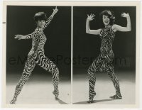 4x470 HULLABALOO TV 7x9 still 1965 dancers April Nevins & Donna McKechnie in psychedelic outfits!