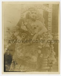 4x487 INTOLERANCE deluxe 8x10 still 1916 D.W. Griffith, Alfred Paget as Belshazzar in Babylonia!