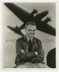 4x267 CEILING ZERO 8.25x10 still 1930s James Cagney with mustache by airplane shadow by Longworth!
