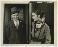 4x557 LADY OF THE NIGHT 8.25x10 still 1925 c/u of Norma Shearer staring at happy George K. Arthur!