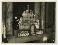 4x032 LAUGHTER 7.75x9.75 still 1930 lobby display of Nancy Carroll & theater birthday cake display!