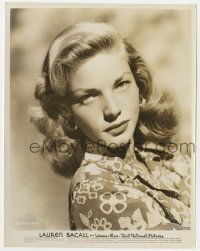 4x568 LAUREN BACALL 8x10.25 still 1940s super young & beautiful portrait at Warner Bros.!