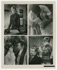 4x612 MAGGIE SMITH 8x10 still 1969 split image of four past roles, The Prime of Miss Jean Brodie!