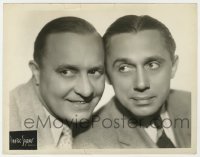 4x694 OLSEN & JOHNSON 8x10.25 still 1930s the famous Warner Bros./Vitaphone comedy duo by Seymour!