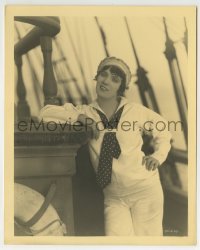 4x724 PAULINE STARKE deluxe 8x10 still 1927 great portrait in sailor suit from Captain Salvation!