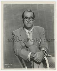 4x737 PHIL SILVERS 8x10.25 still 1954 great seated portrait in suit & tie from Lucky Me!