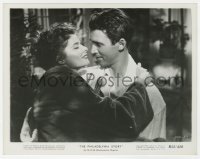 4x738 PHILADELPHIA STORY 8x10.25 still R1955 romantic c/u of Katharine Hepburn & James Stewart!
