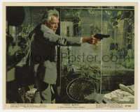 4x119 POINT BLANK color 8x10 still #1 1967 great close up of Lee Marvin pointing gun!