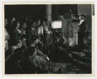 4x762 PRIVATE NUMBER candid 8x10 still 1936 it takes an awful lot of people to film Loretta Young!