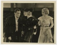 4x881 SPEAK EASILY 8x10 still 1932 close up of Buster Keaton with Thelma Todd & Ruth Selwyn!