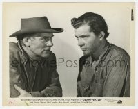 4x904 SWAMP WATER 8x10.25 still 1941 c/u of Walter Huston & Dana Andrews, directed by Jean Renoir!