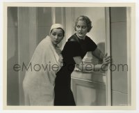 4x948 TOP FLAT 8x10 still 1935 Thelma Todd & Patsy Kelly try to leave without being noticed!
