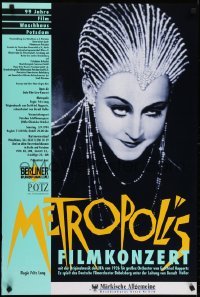 4y046 METROPOLIS German R1992 great image of Brigitte Helm as the gynoid Maria, The Machine Man!