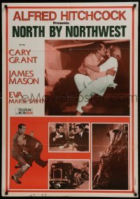 4y033 NORTH BY NORTHWEST Lebanese 1959 Alfred Hitchcock classic with Cary Grant & Eva Marie Saint!