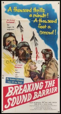 5a498 BREAKING THE SOUND BARRIER 3sh 1952 David Lean, a thousand thrills a second, cool image!