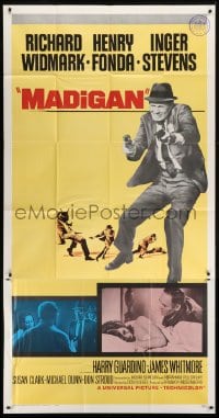 5a584 MADIGAN int'l 3sh 1968 Richard Widmark with two guns, Henry Fonda, directed by Don Siegel!