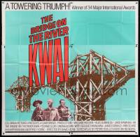 5a098 BRIDGE ON THE RIVER KWAI 6sh R1972 William Holden, Alec Guinness, David Lean classic!