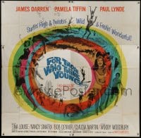 5a113 FOR THOSE WHO THINK YOUNG 6sh 1964 James Darren, Paul Lynde, Tina Louise, Bob Denver