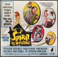 5a157 SPIRIT IS WILLING 6sh 1967 sex life of kiss-hungry girl ghosts looking for a live lover!